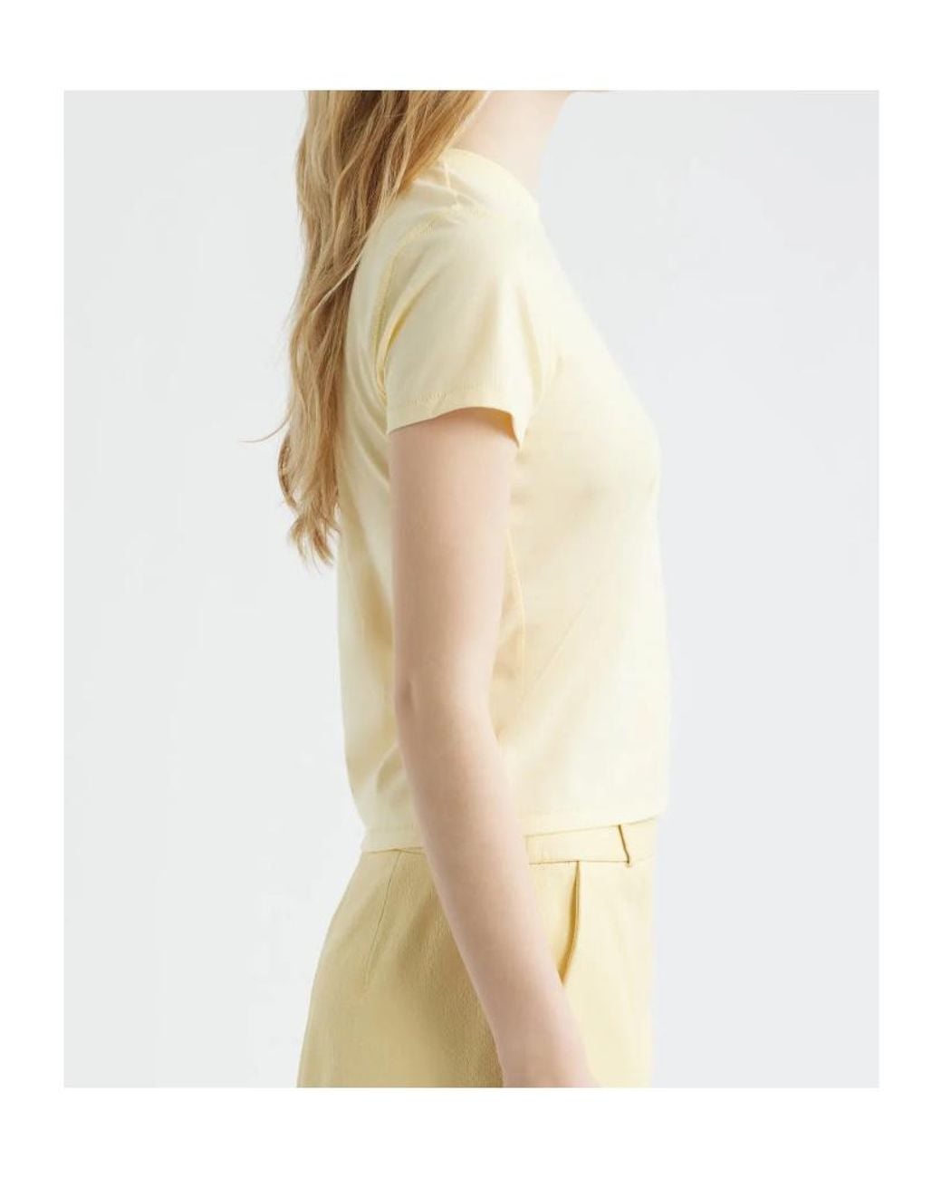 FRAME Natural Short-Sleeve T-Shirt