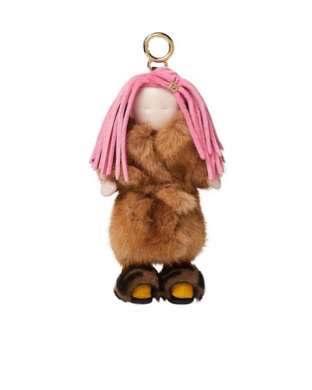 Fendi Pink Margot Bag Charm