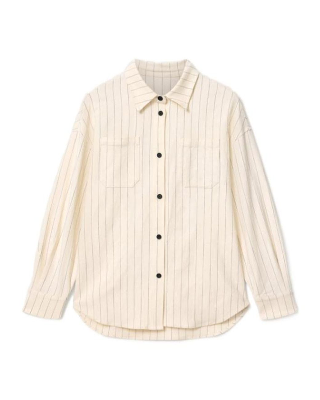 AllSaints Natural Stripe Olga Shirt