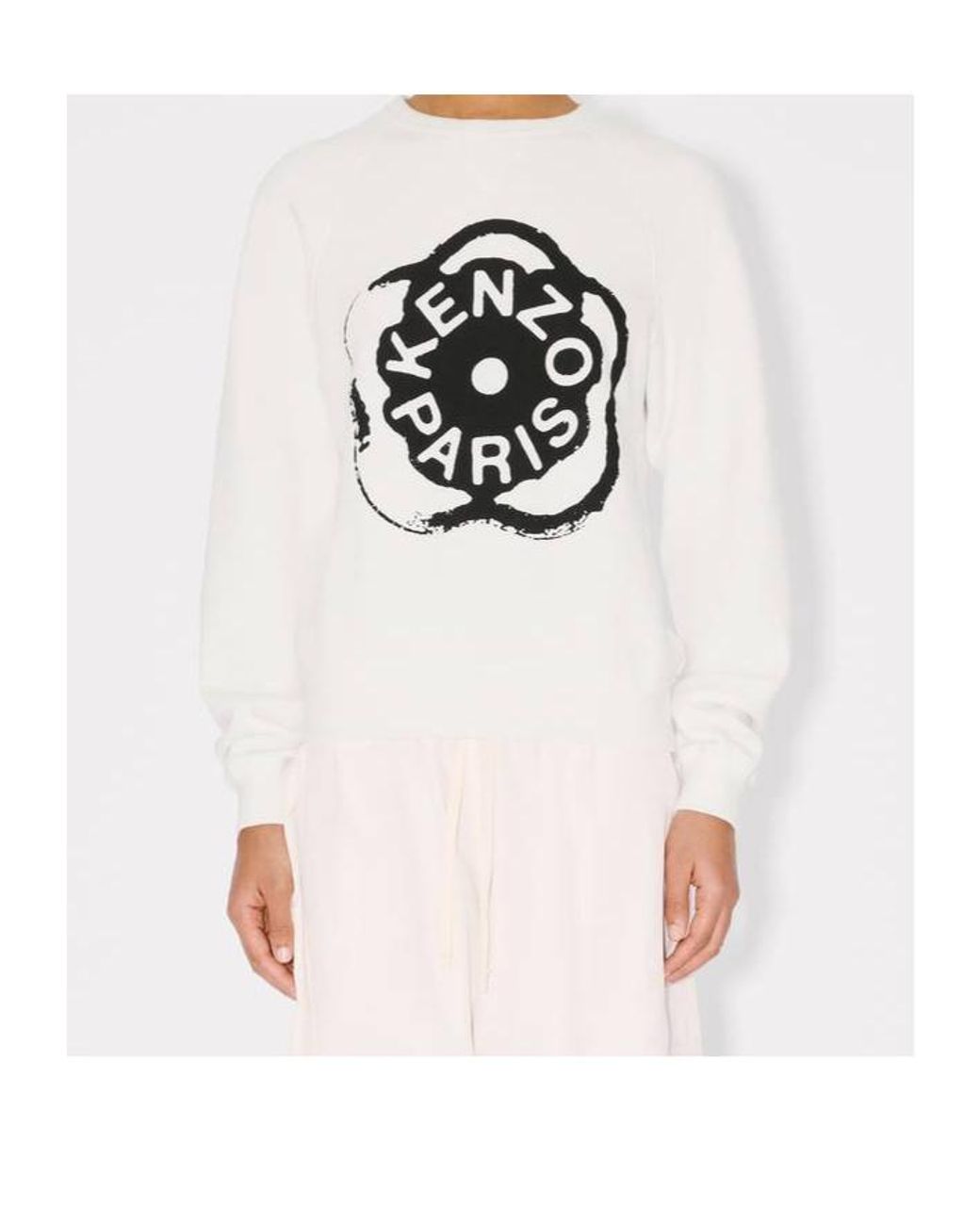 KENZO White Boke Flower 2.0 Sweatshirt