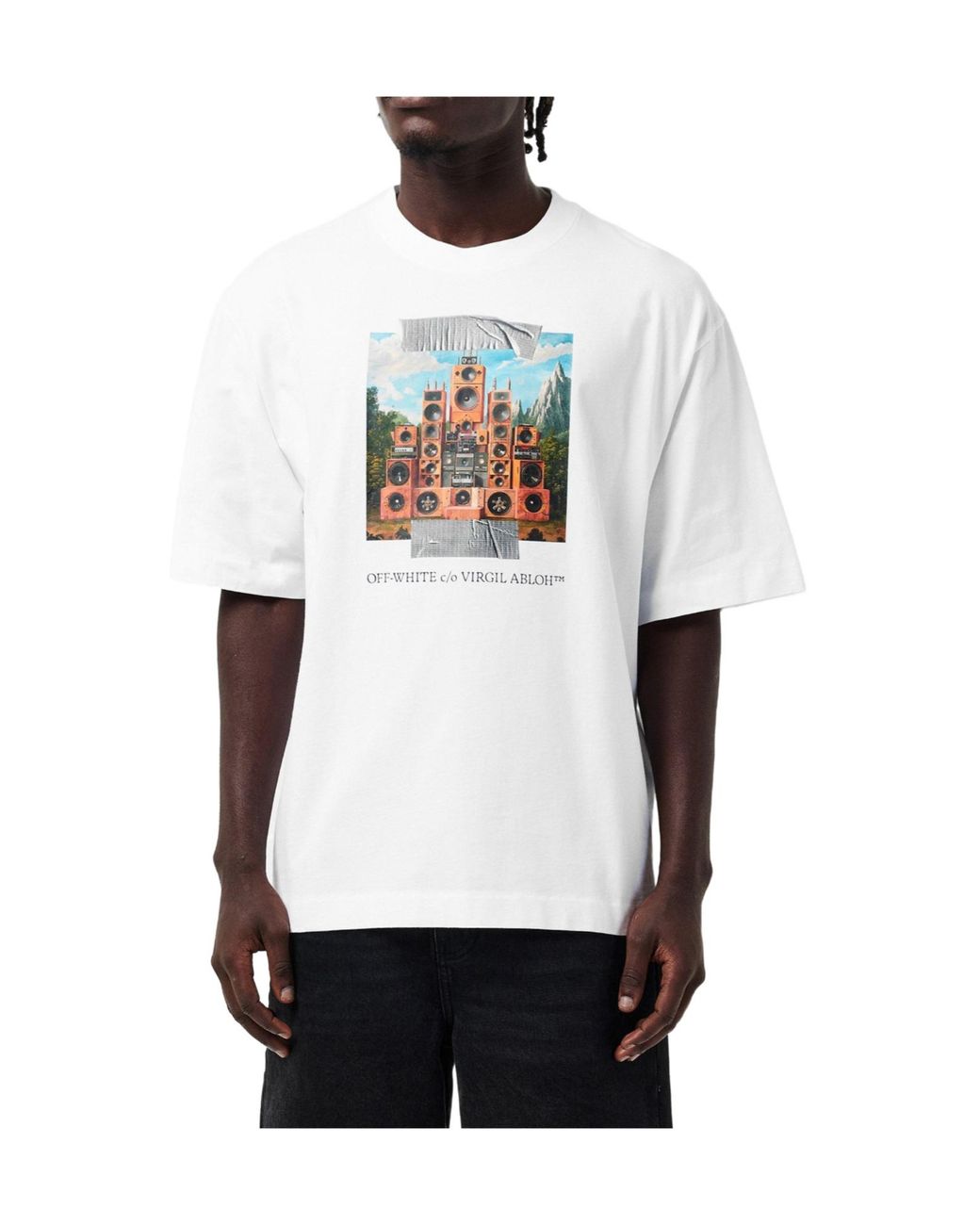 Off-White c/o Virgil Abloh White Slimming T-Shirt for men