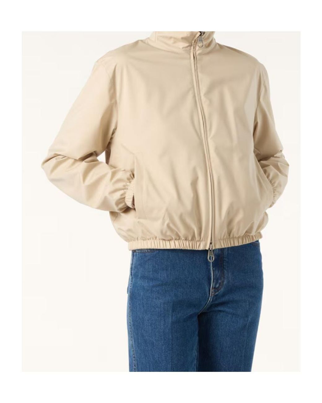 Loro Piana Natural Windmate Bomber Jacket