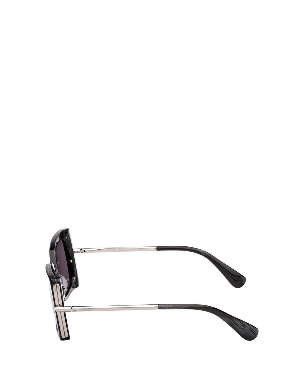 Max Mara Metallic Roquebrune Square Frame Sunglasses for men