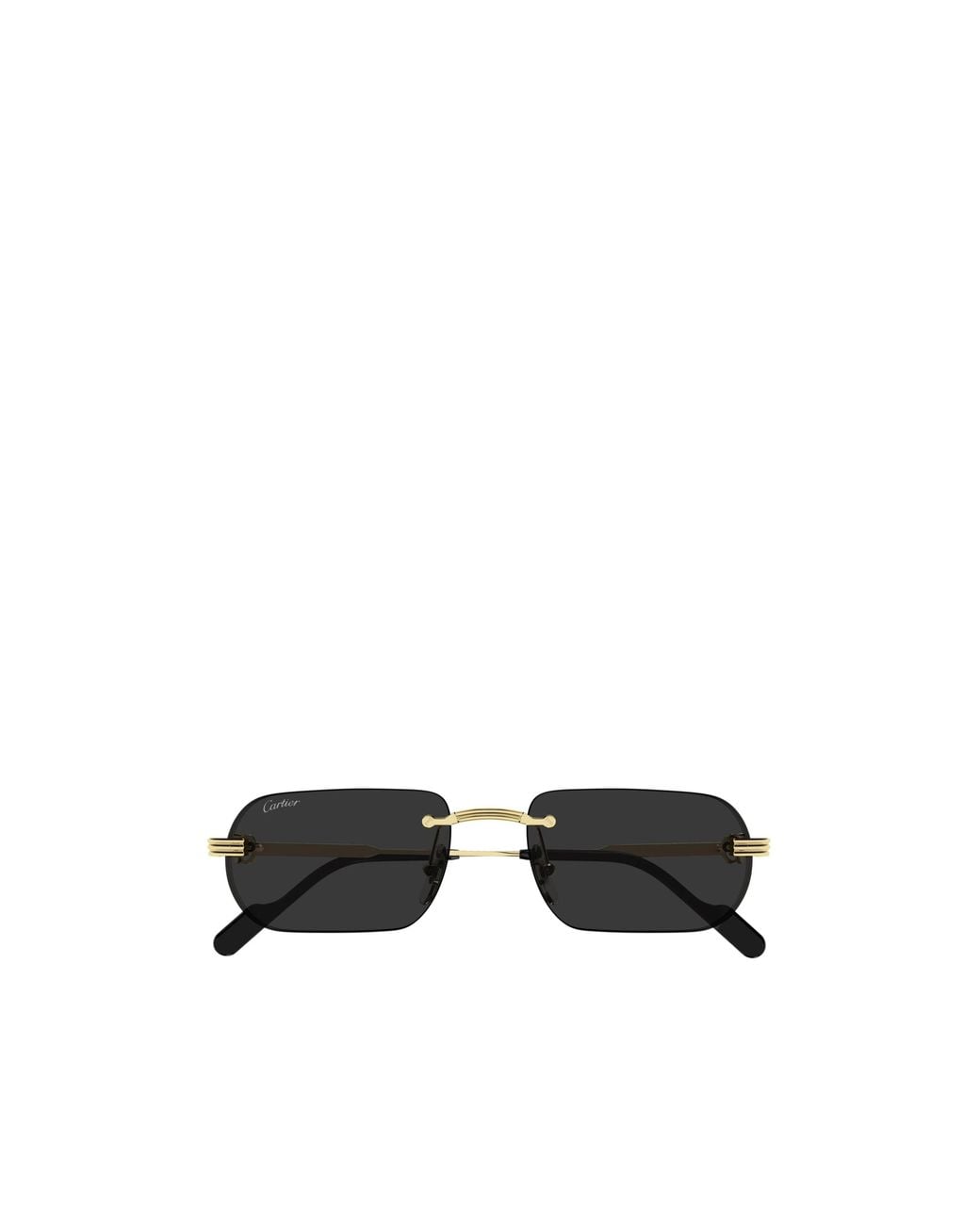 Cartier White Frameless Sunglasses for men