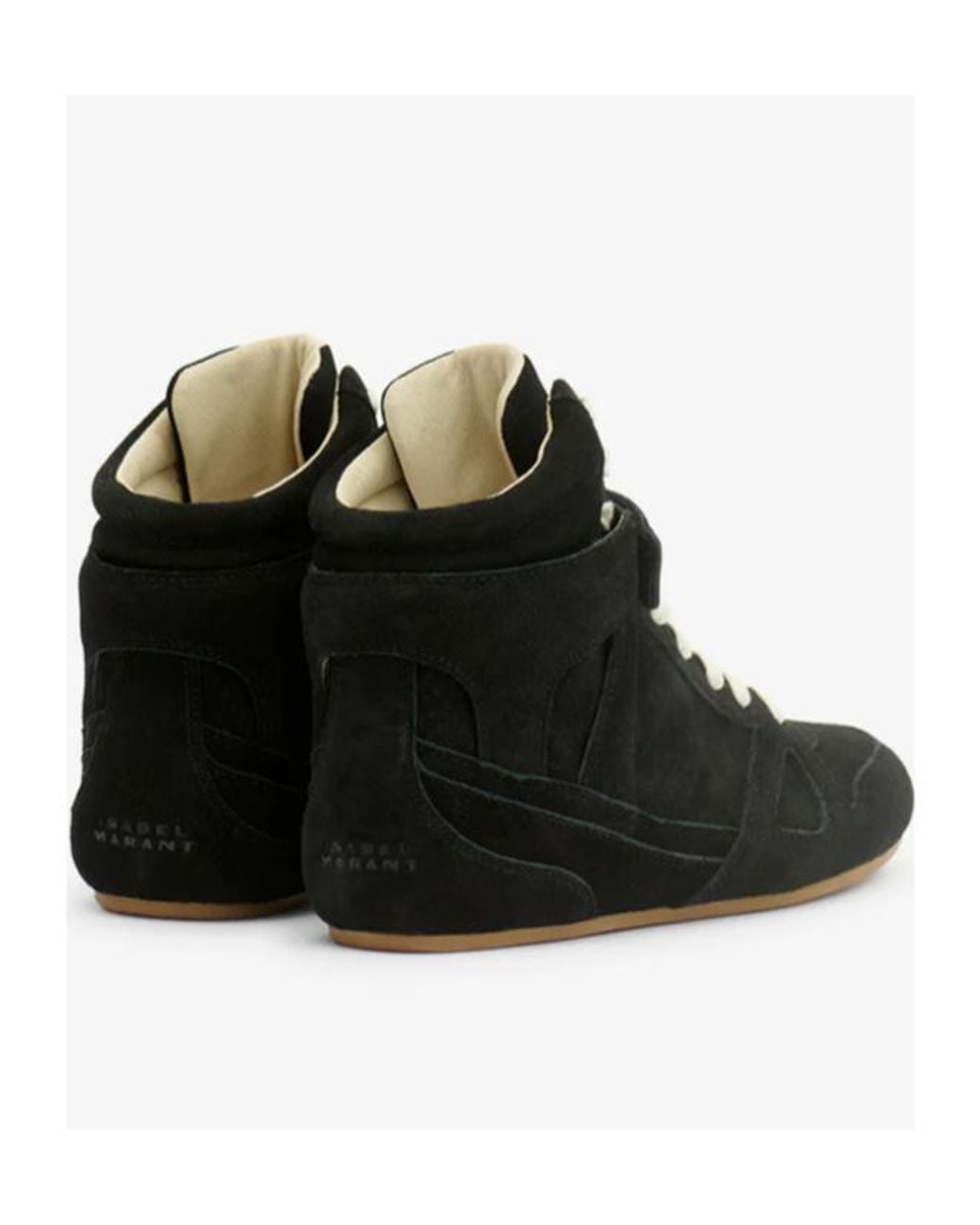 Isabel Marant Black Senny High Sneakers