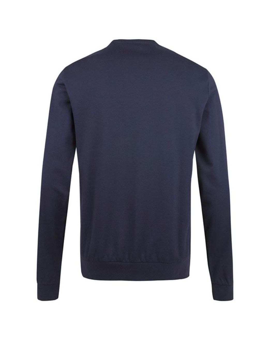 EA7 Blue Round-Necked Logo Sweater for men