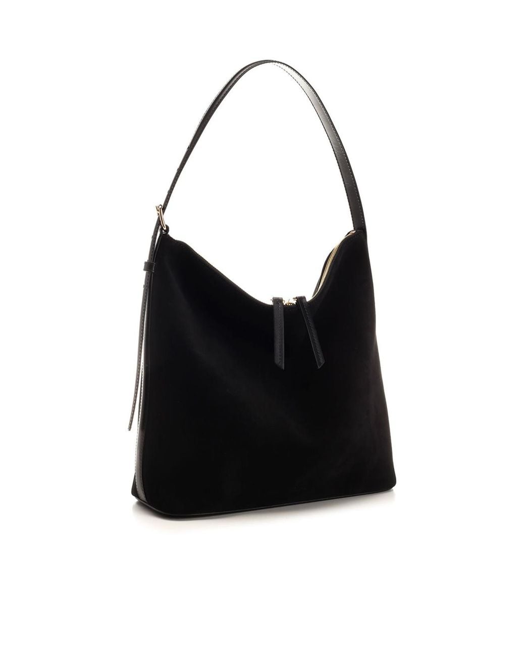 A.P.C. Black Vera Zipped Shoulder Bag
