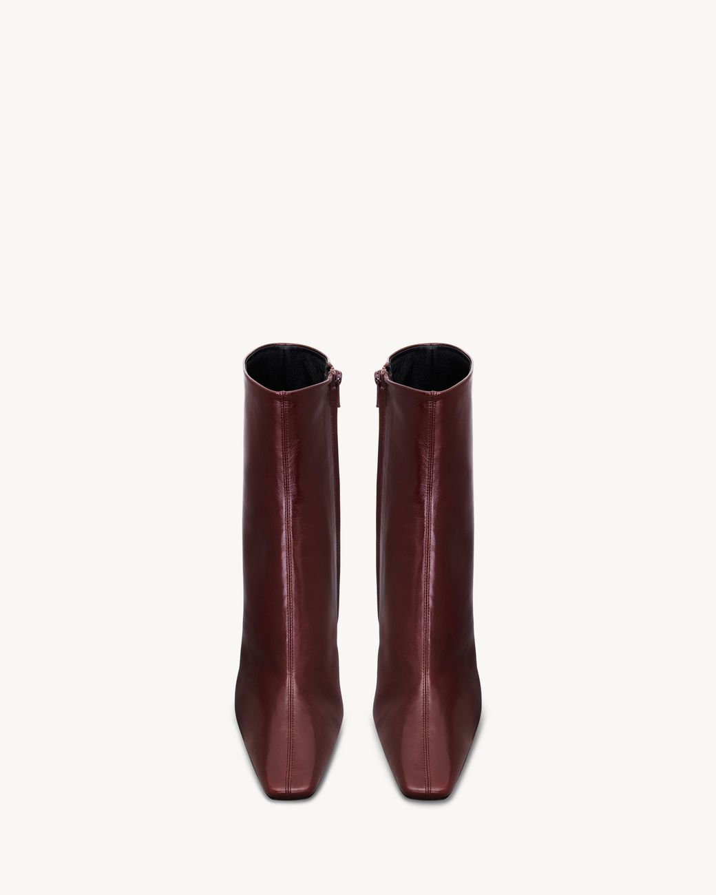 Saint Laurent Brown Jill Ankle Boots