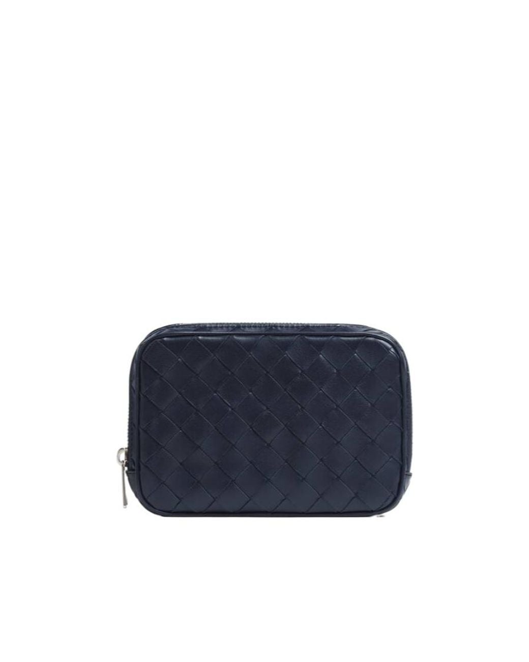Bottega Veneta Blue Intrecciato Small Organizer for men