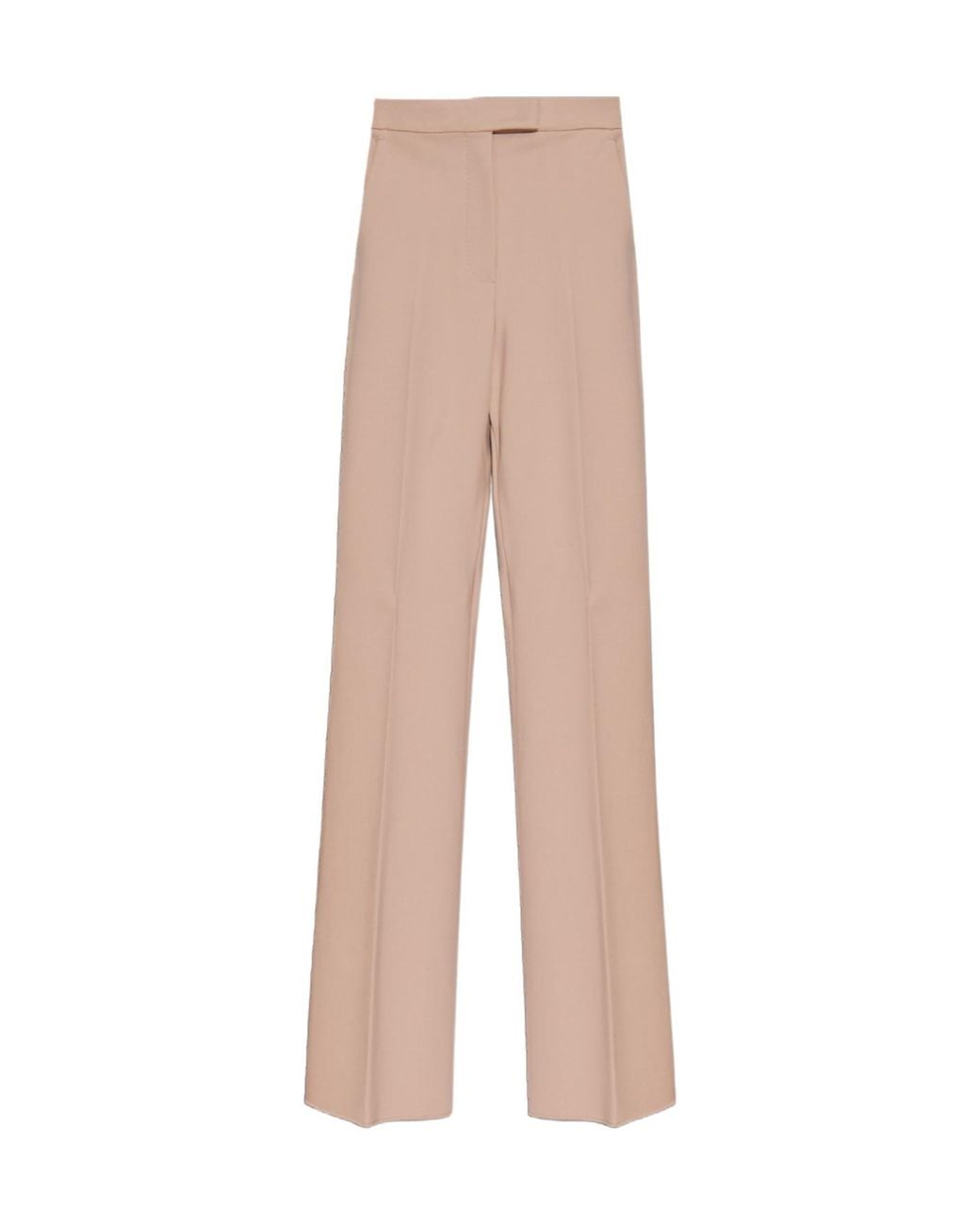 Max Mara Natural Norcia Flared Trousers