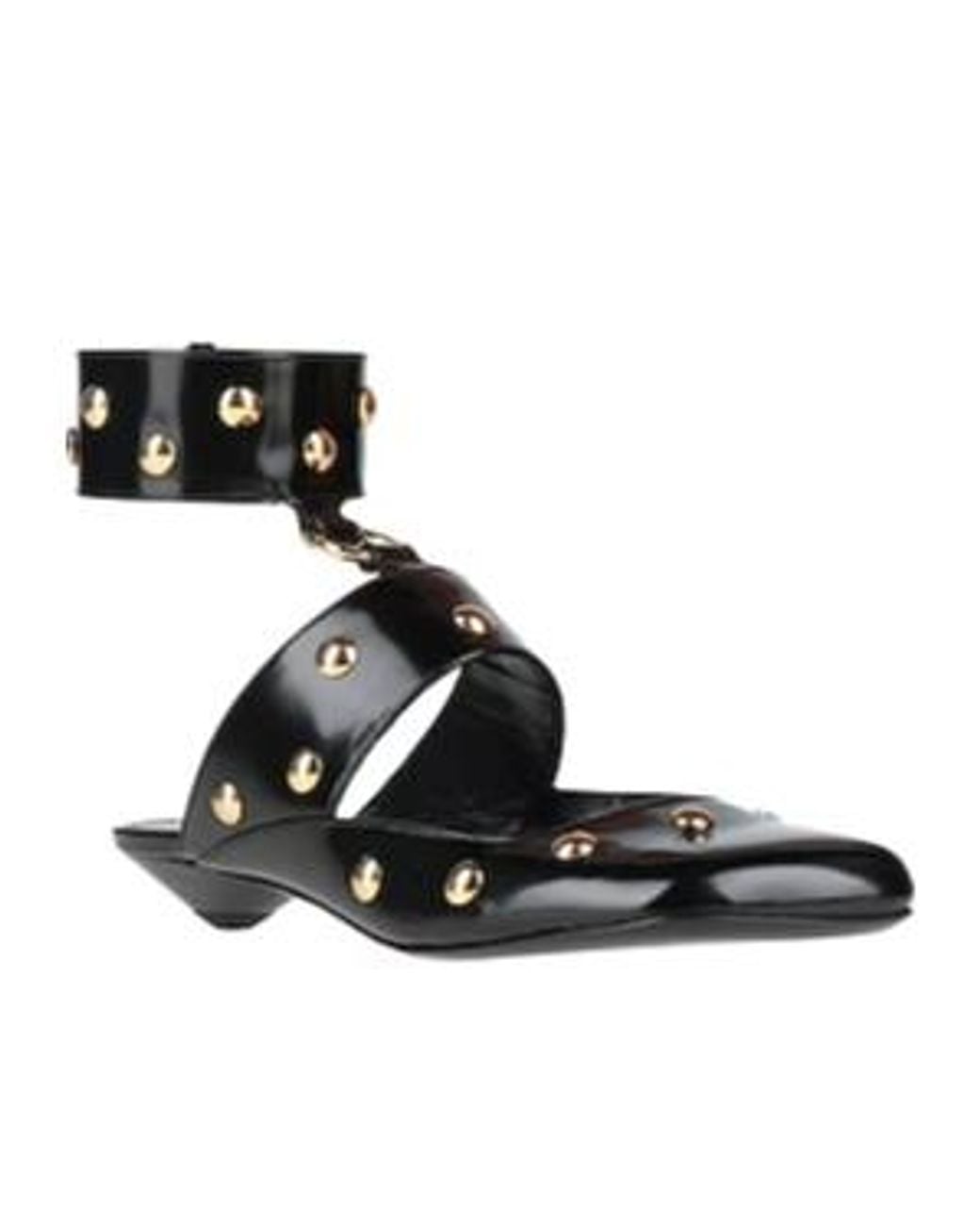 Chloé Black Squaretoe Ballet Flats