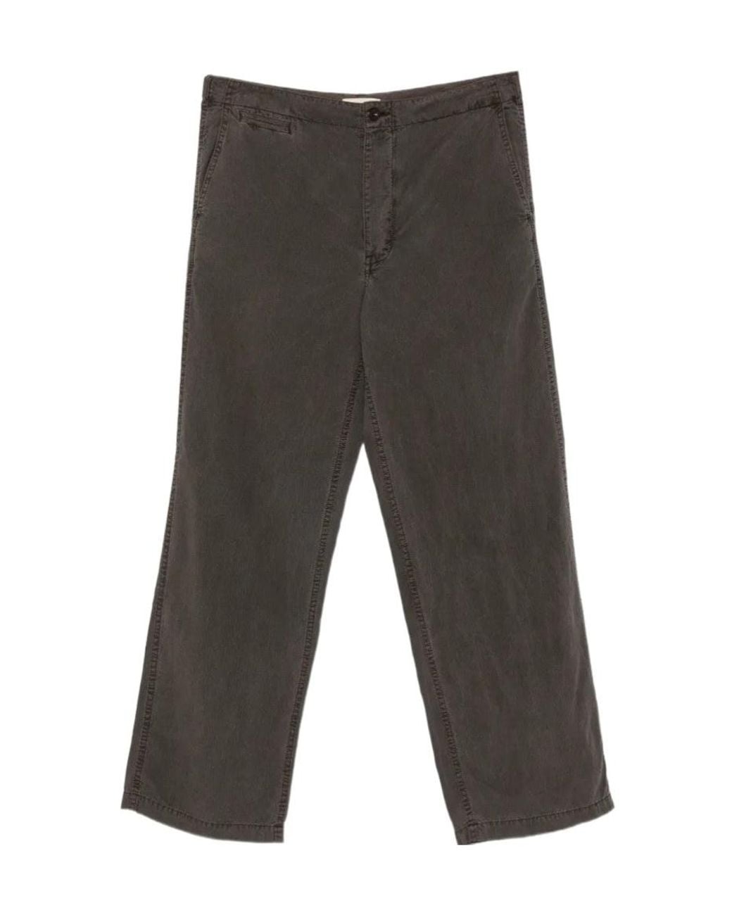 The Row Gray Casual Pants With Side Pockets for men