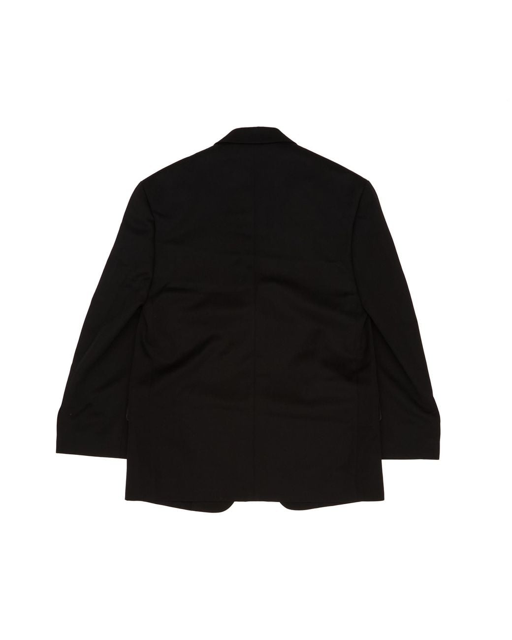 Acne Black Single-Breasted Suit Jacket
