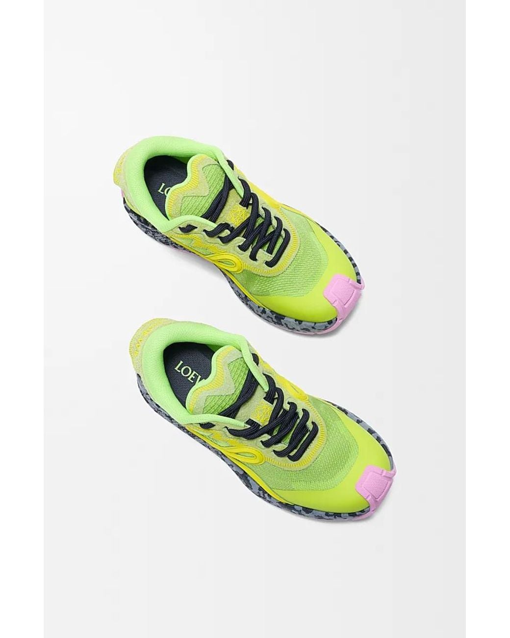 Loewe Yellow Pogo Low-Top Sneakers