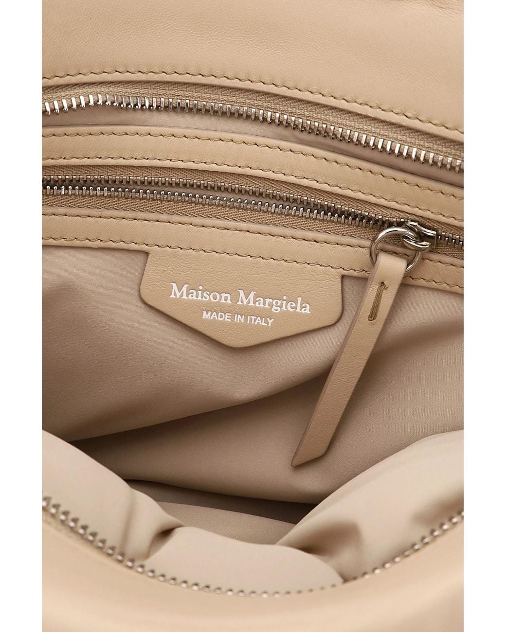Maison Margiela Natural Glam Slam Clutch Bag