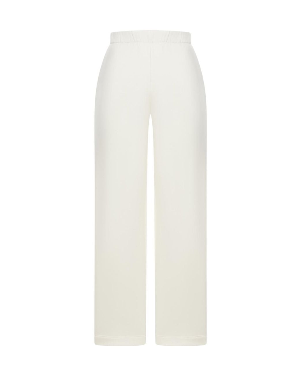 Max Mara White Filovia Straight Leg Trousers