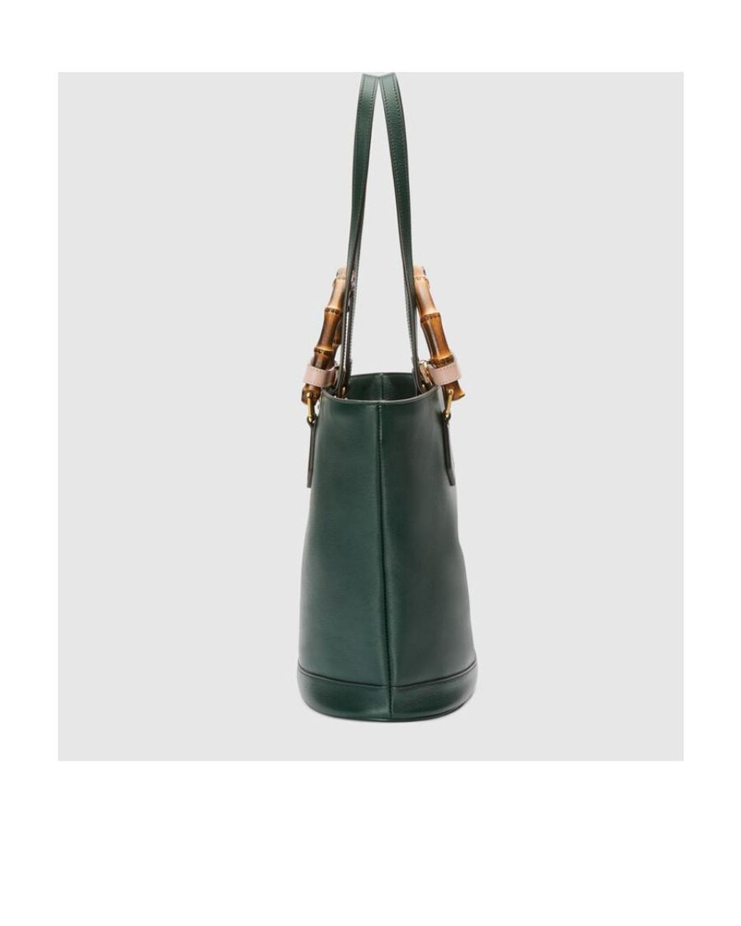 Gucci Green Medium Diana Leather Tote Bag