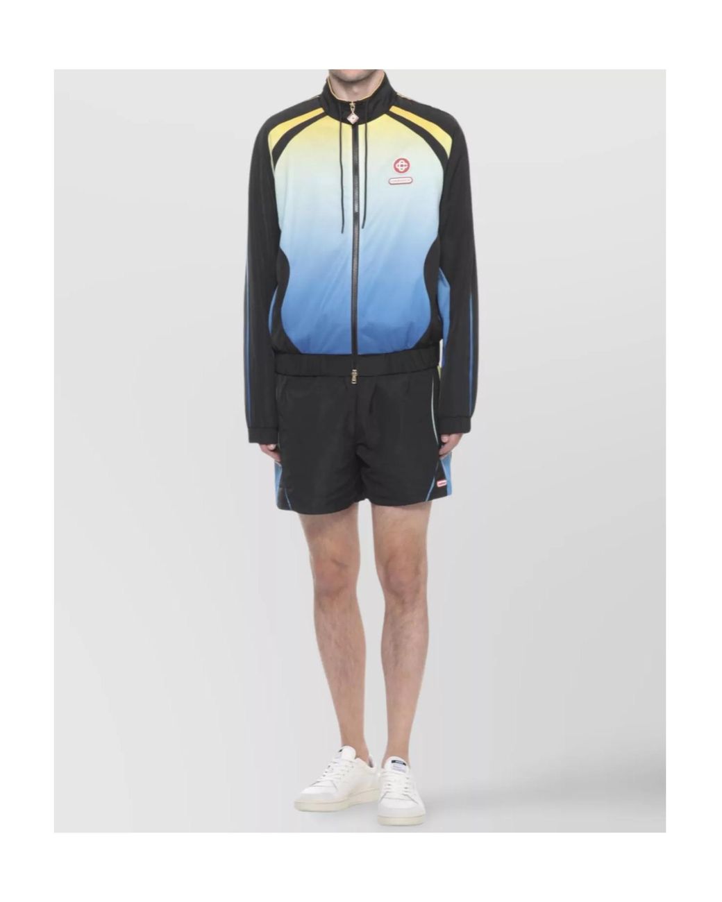 Casablanca Blue Balck Gradient Jacket for men