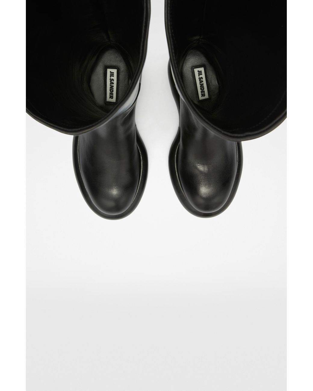 Jil Sander Black High Strong Form Boot
