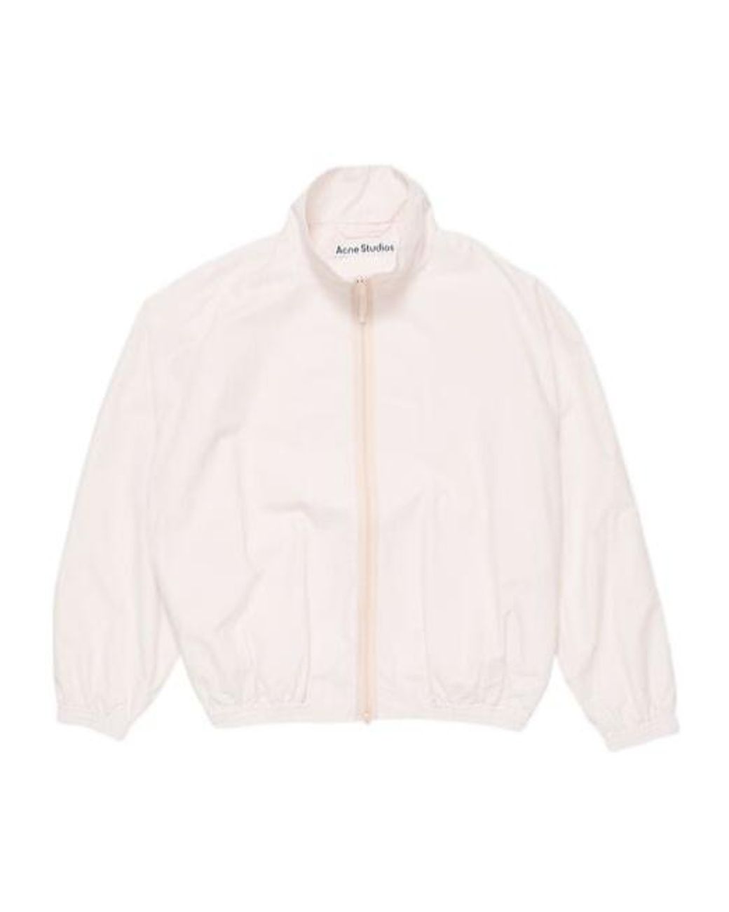 Acne Pink Puff-Sleeve Zip-Up Jacket for men