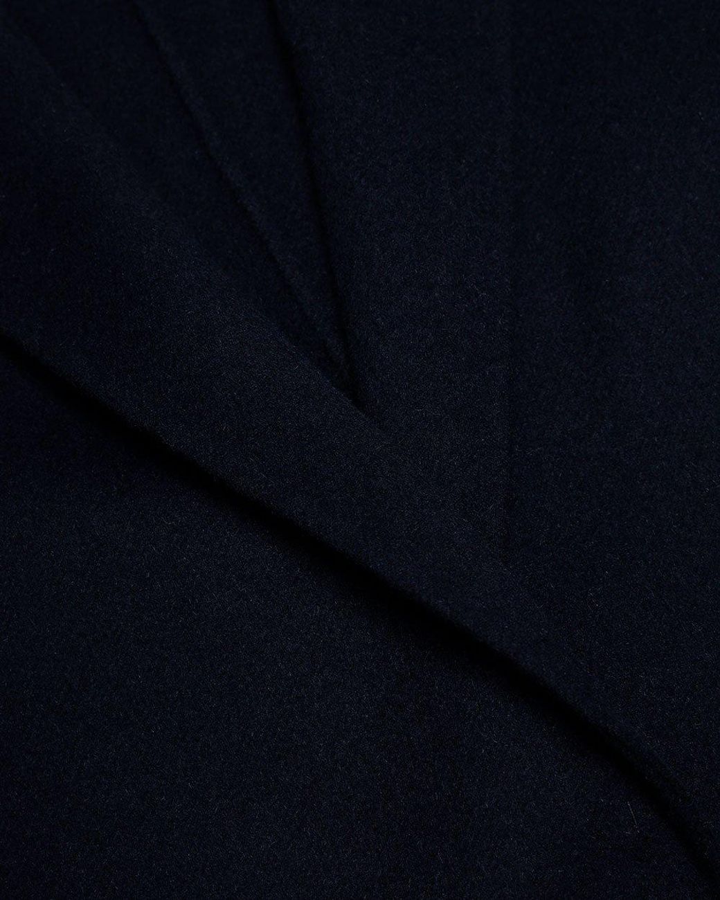Max Mara Blue Logo Details Coat