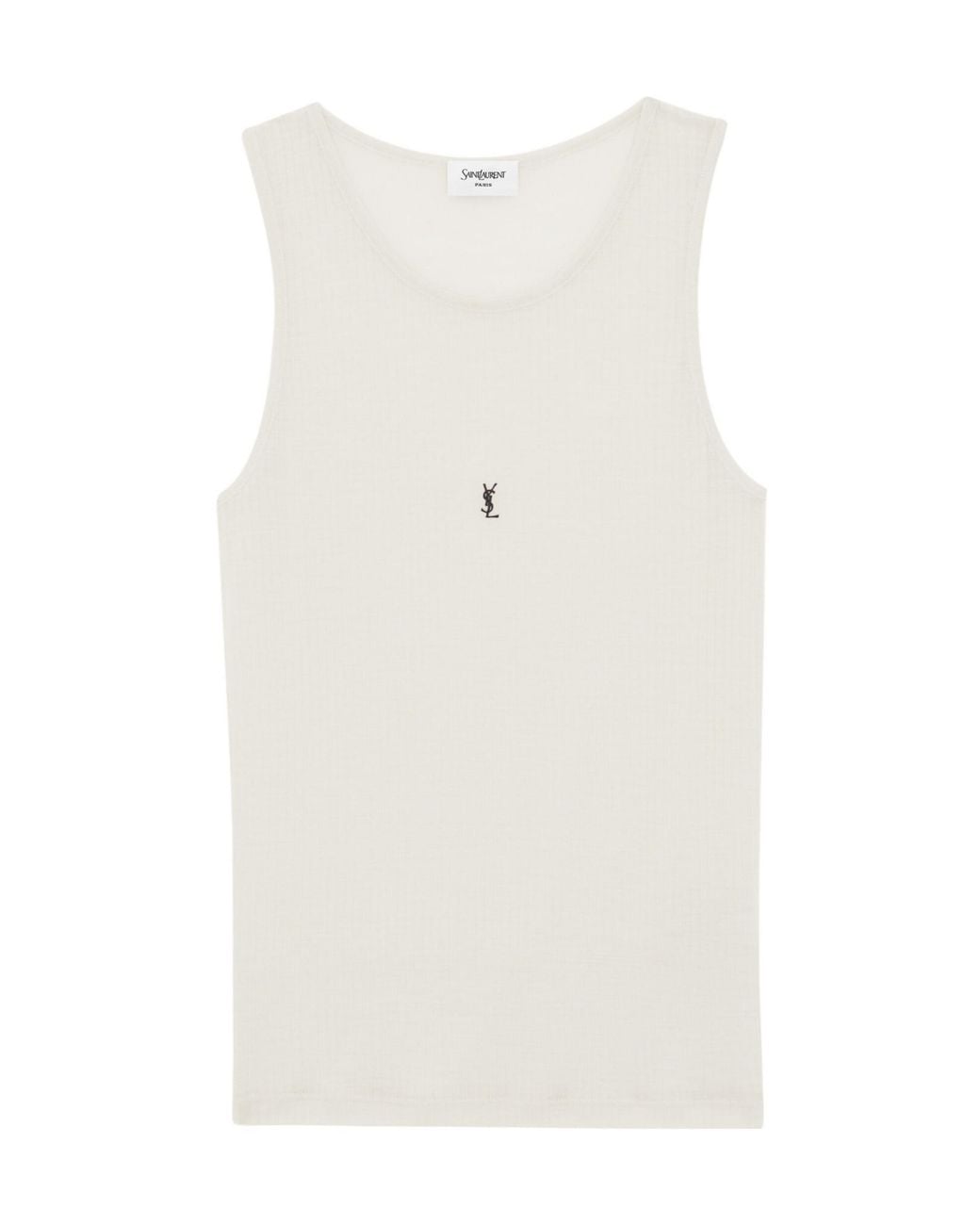 Saint Laurent Natural Tank Top