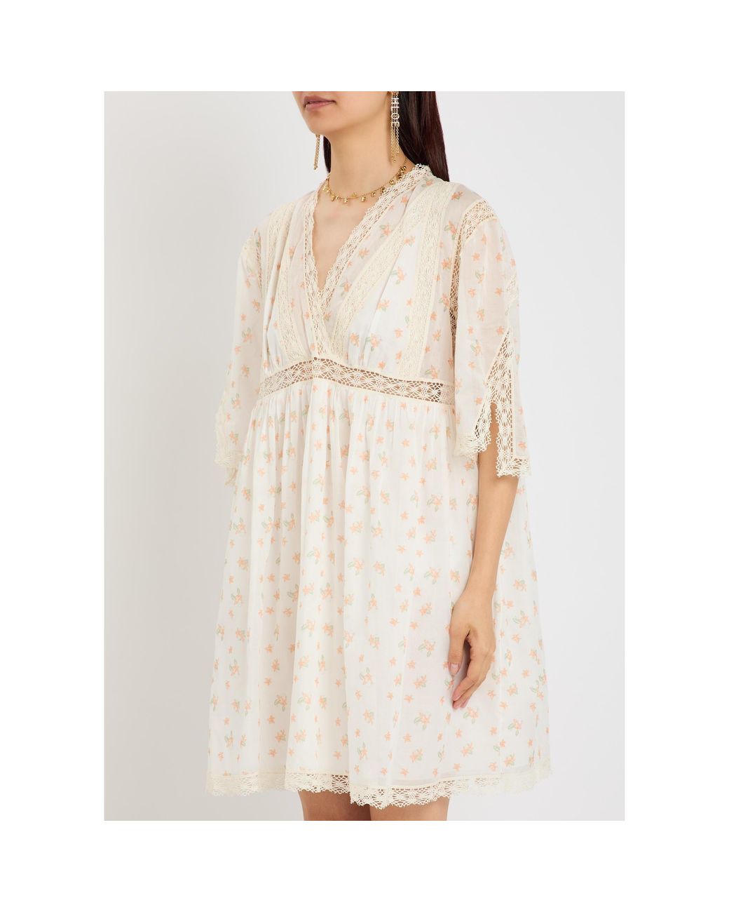 Chloé Natural Floral Dress