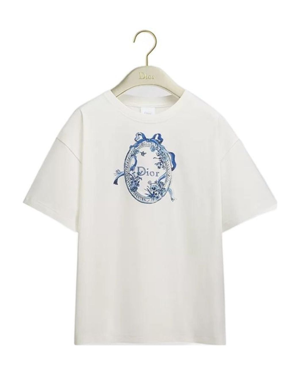 Dior White Iviera Oversized T-Shirt