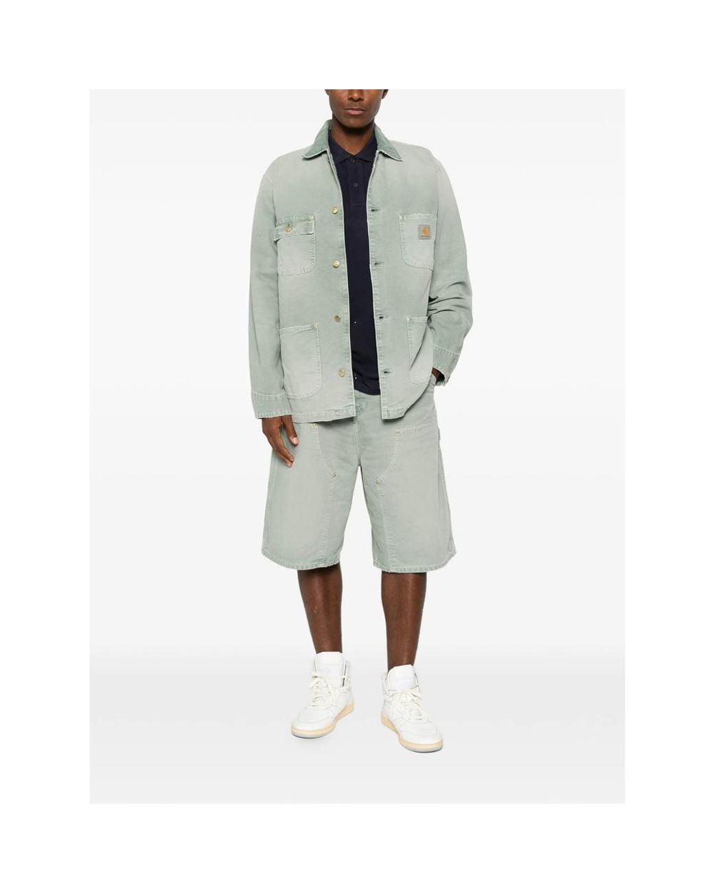 Carhartt Green Wip Og Chore Dearborn Canvas Coat for men