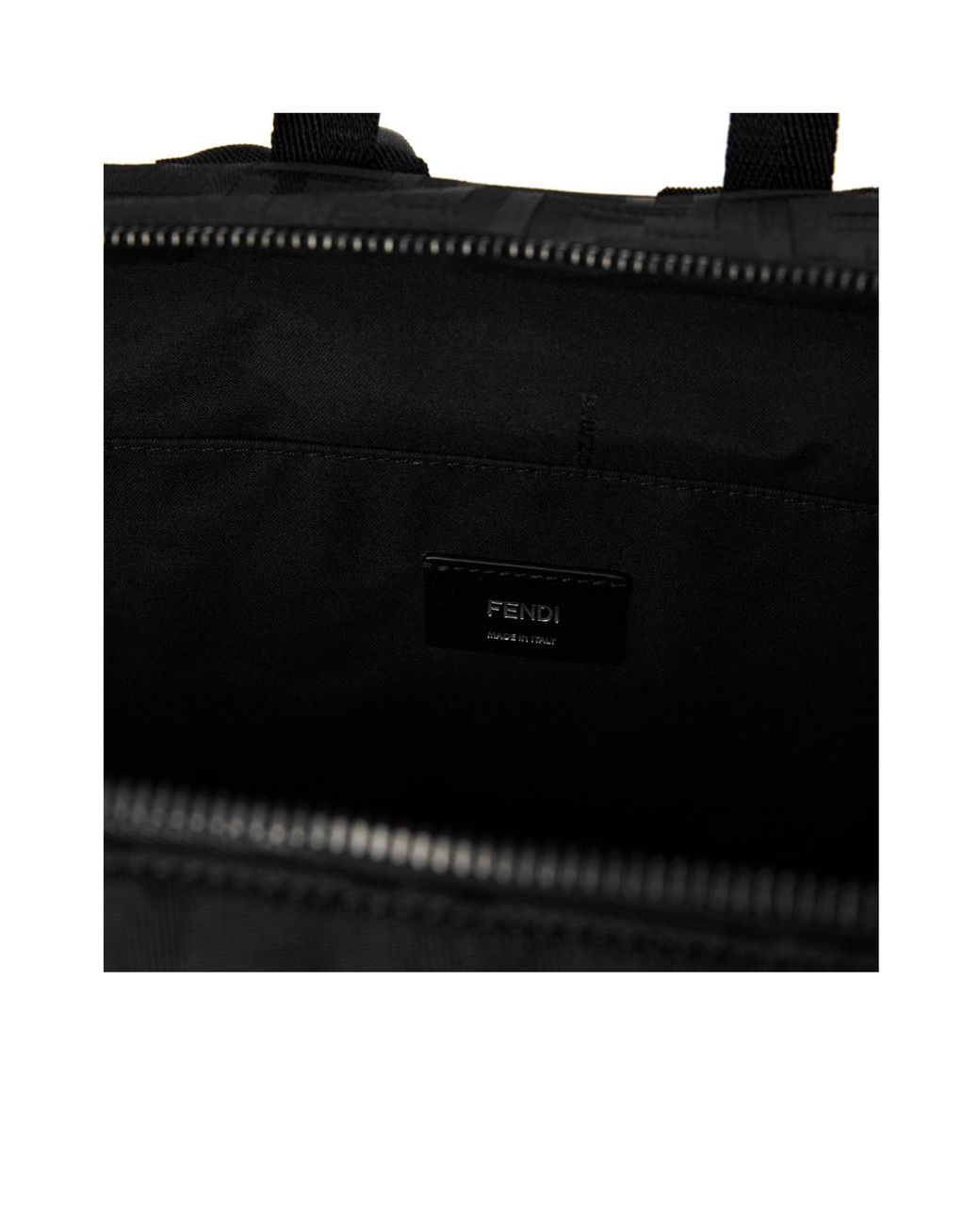 Fendi Black Simple And Durable Backpack for men