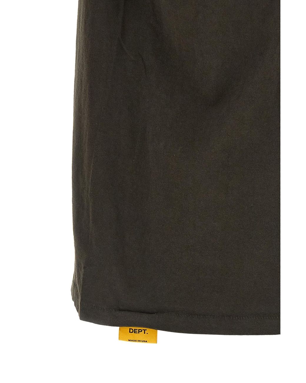 GALLERY DEPT. Green Gd Logo Dusty T-Shirt for men