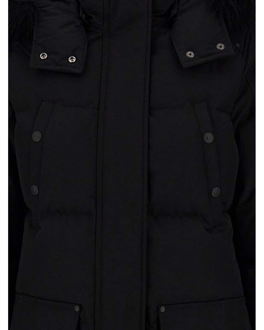 Moose Knuckles Black Causapscal Puffer Coat