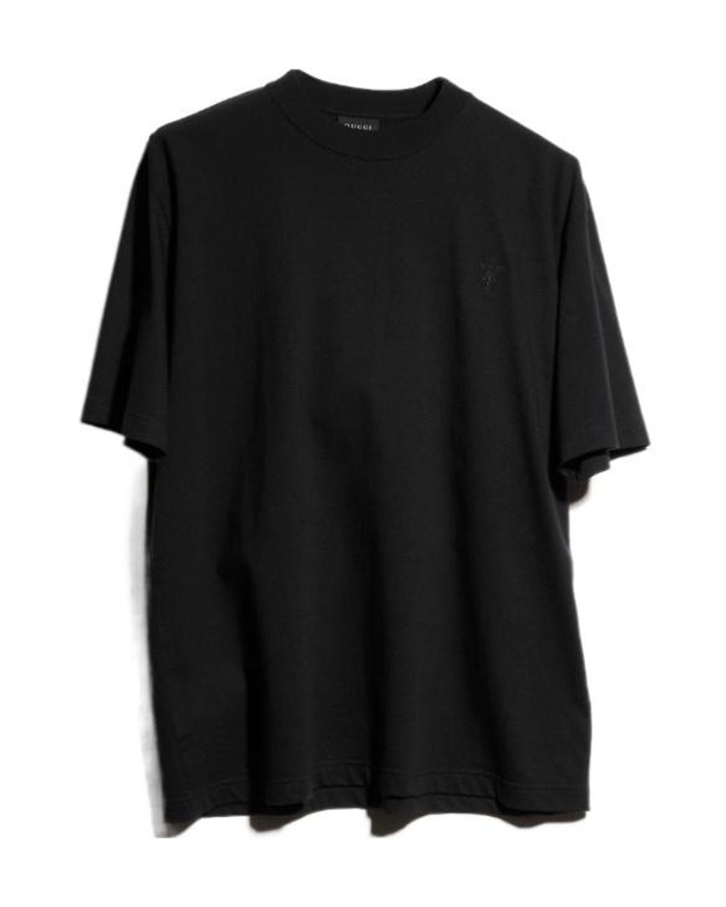 Gucci Black Crew-Neck T-Shirt for men