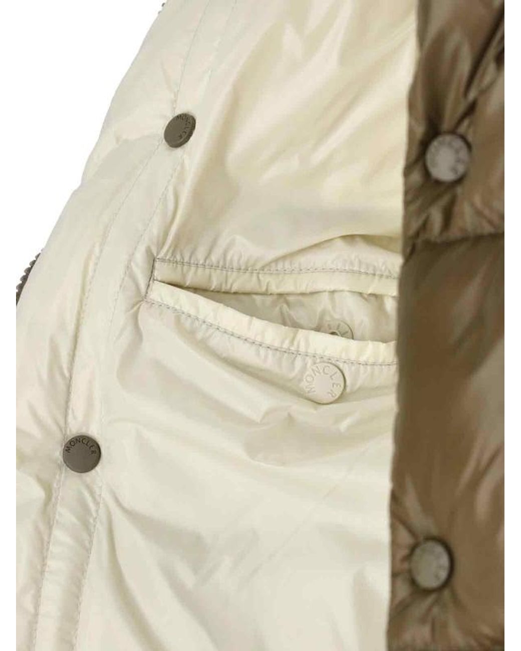 Moncler Green Tripiti Logo Patch Puffer Jacket for men