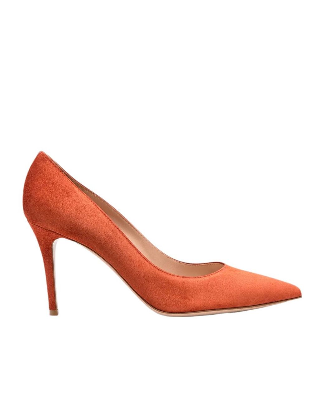 Gianvito Rossi Pink Pointed-Toe High Heels