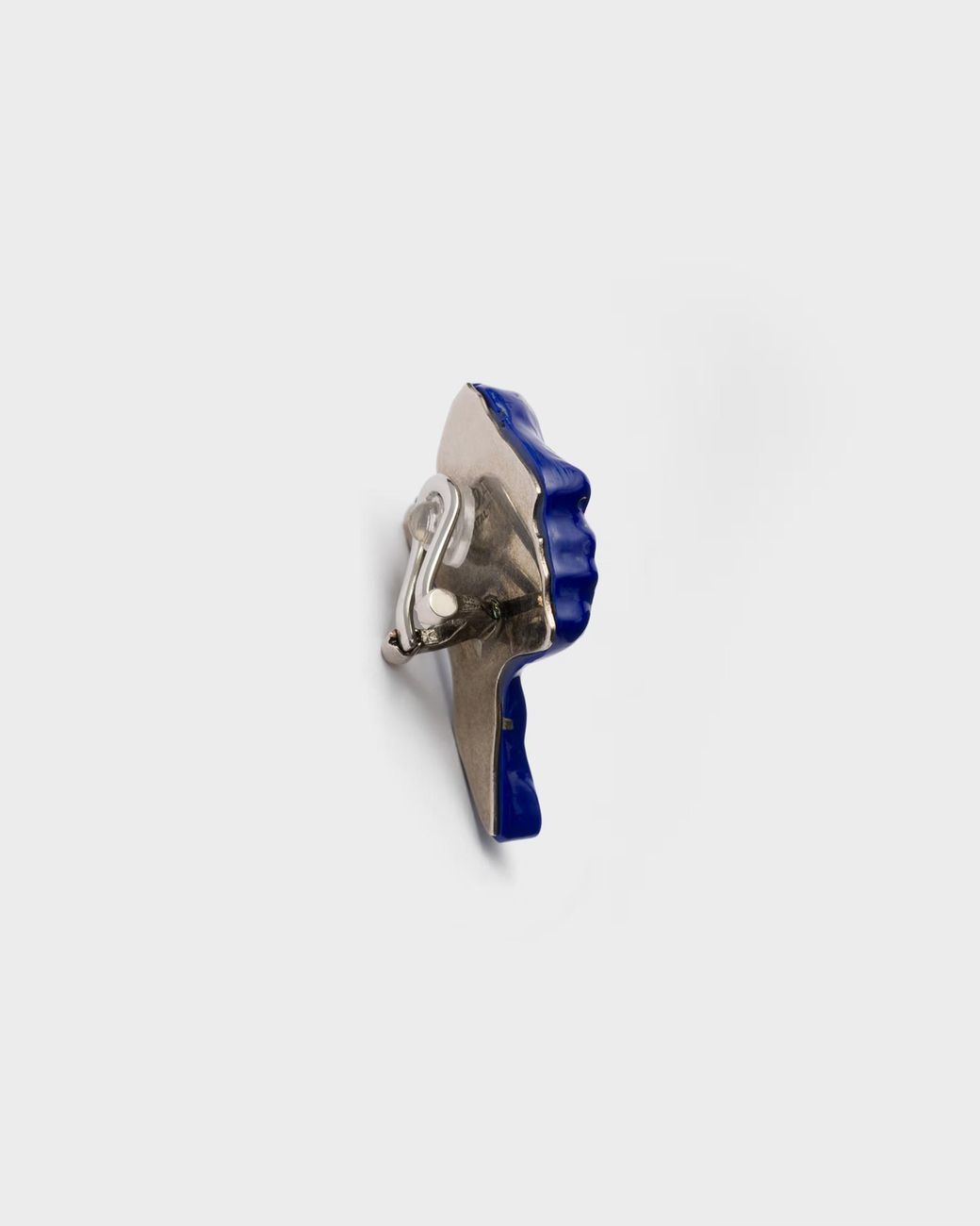 Prada Blue Resin And Metal Earring for men