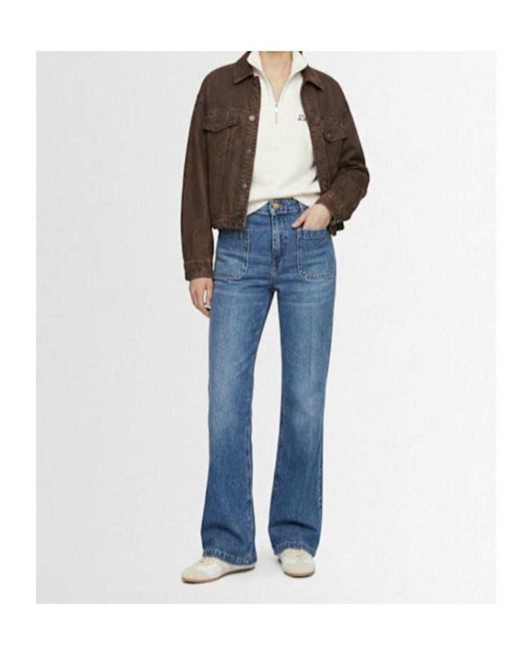 Seafarer Blue Curt Baggy Jeans