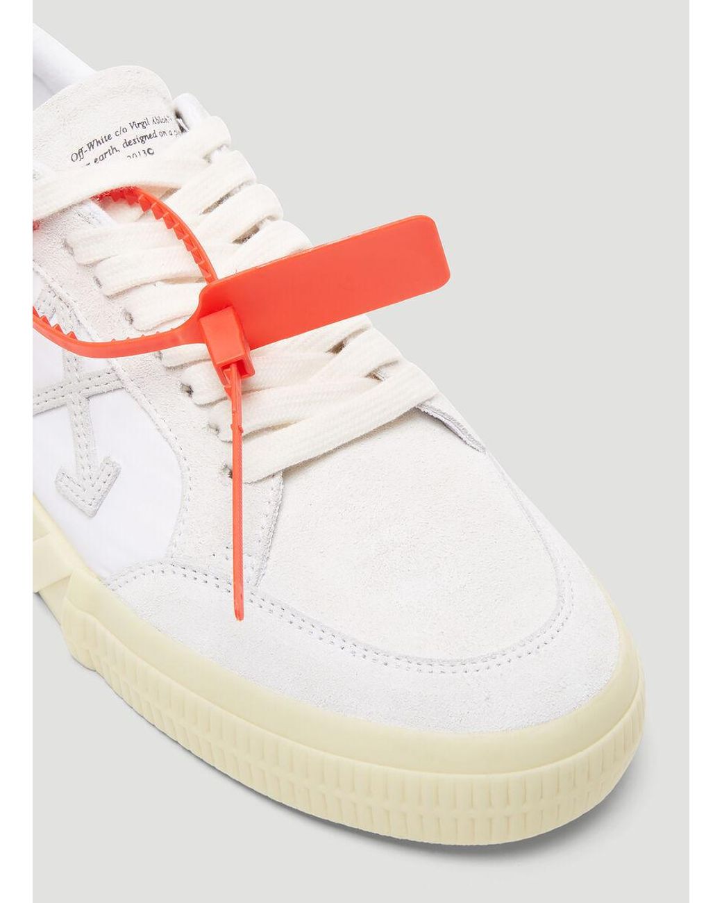 Off-White c/o Virgil Abloh Pink Vulcanized Low-Top Sneakers for men
