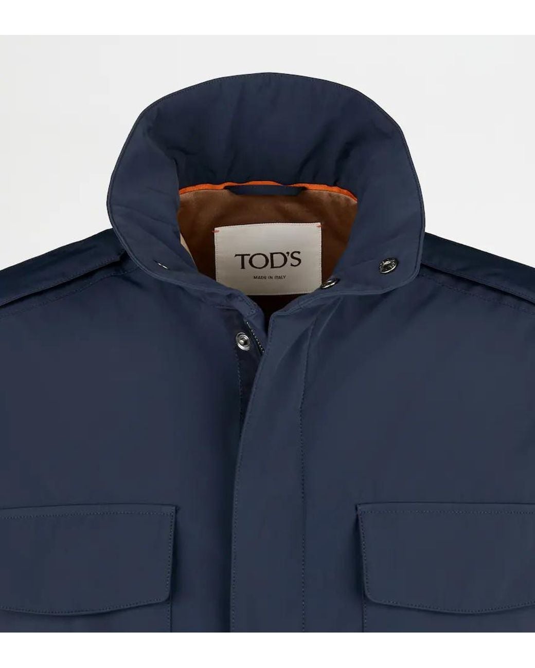 Tod's Blue Long-Sleeved Jacket for men