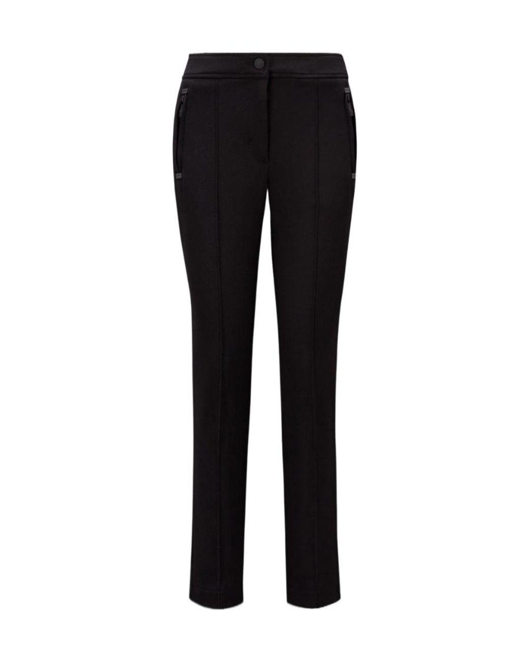 Moncler Black Twill Trousers