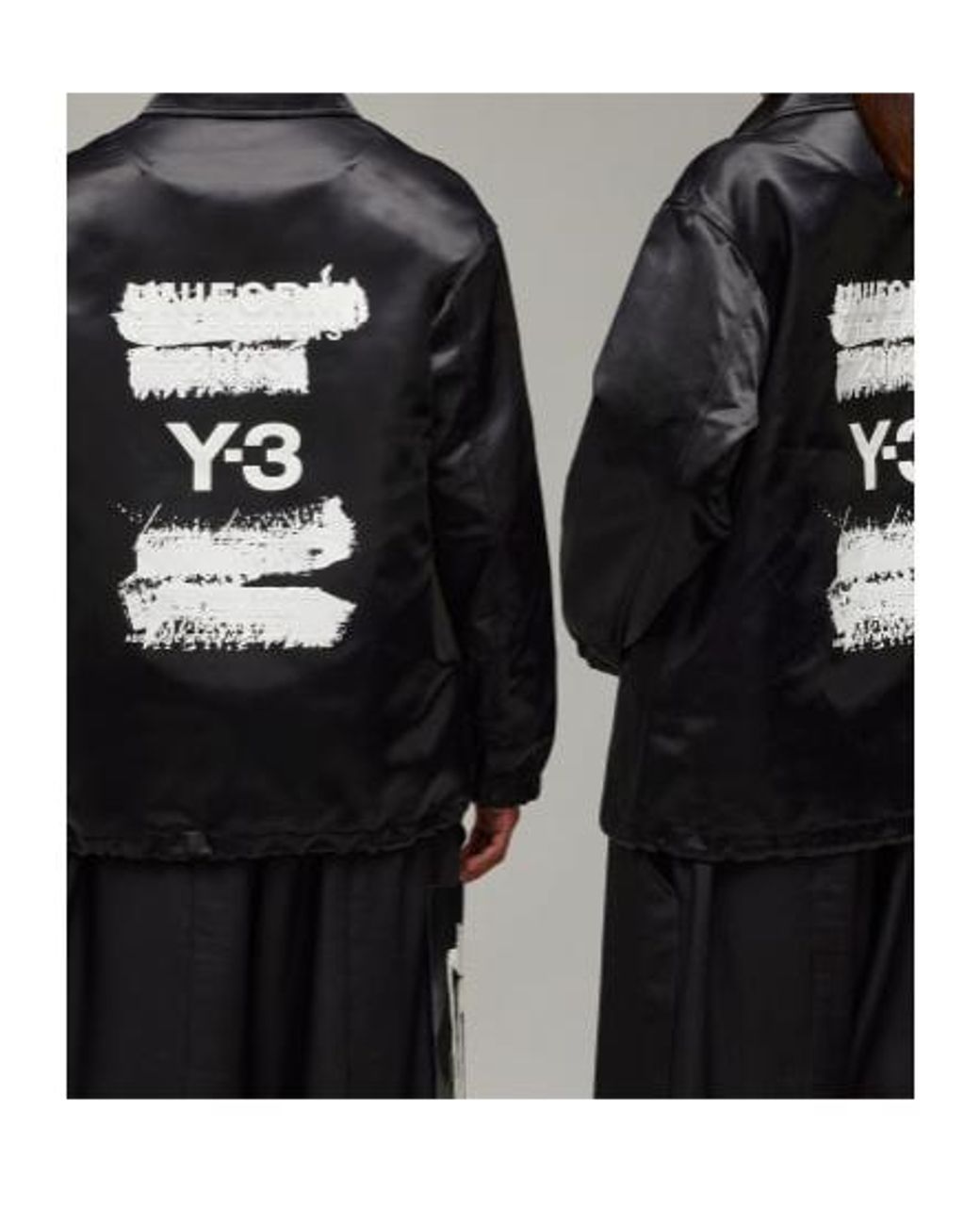 Y-3 Blue Graphic Jacket for men