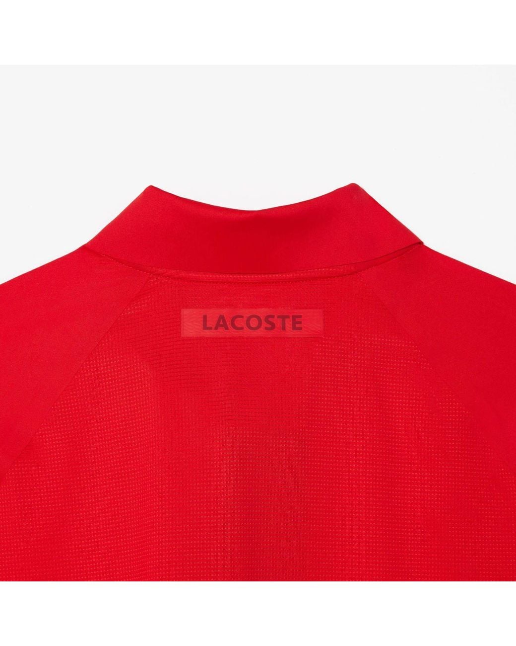 Lacoste Red Versatile Shortsleeve Top for men