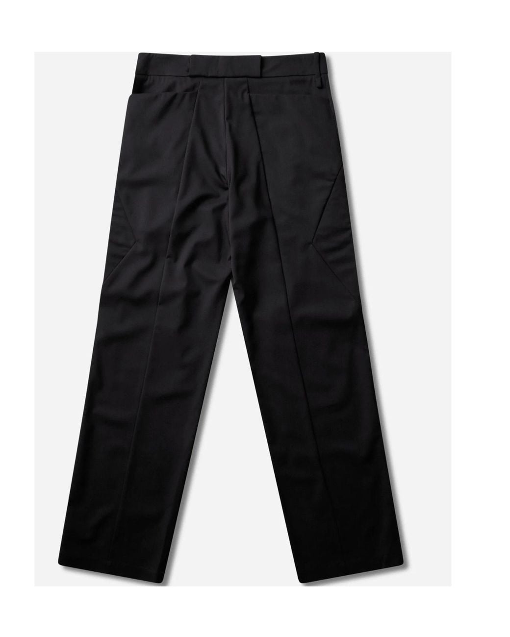 Kiko Kostadinov Black Casual Pants With Belt Loops for men