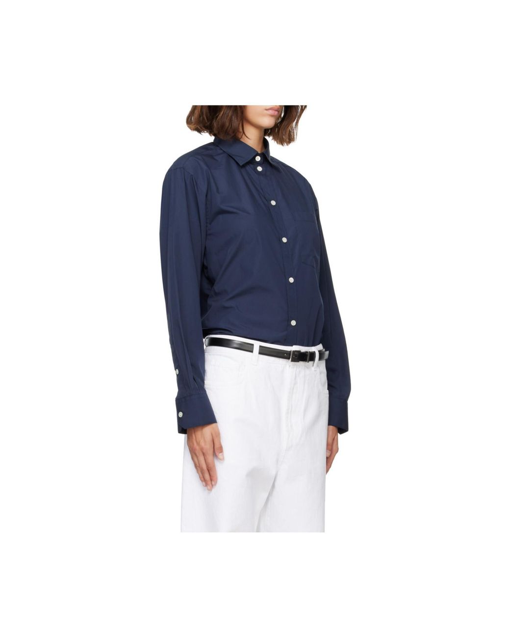 Rohe Blue Classic Pocket Shirt