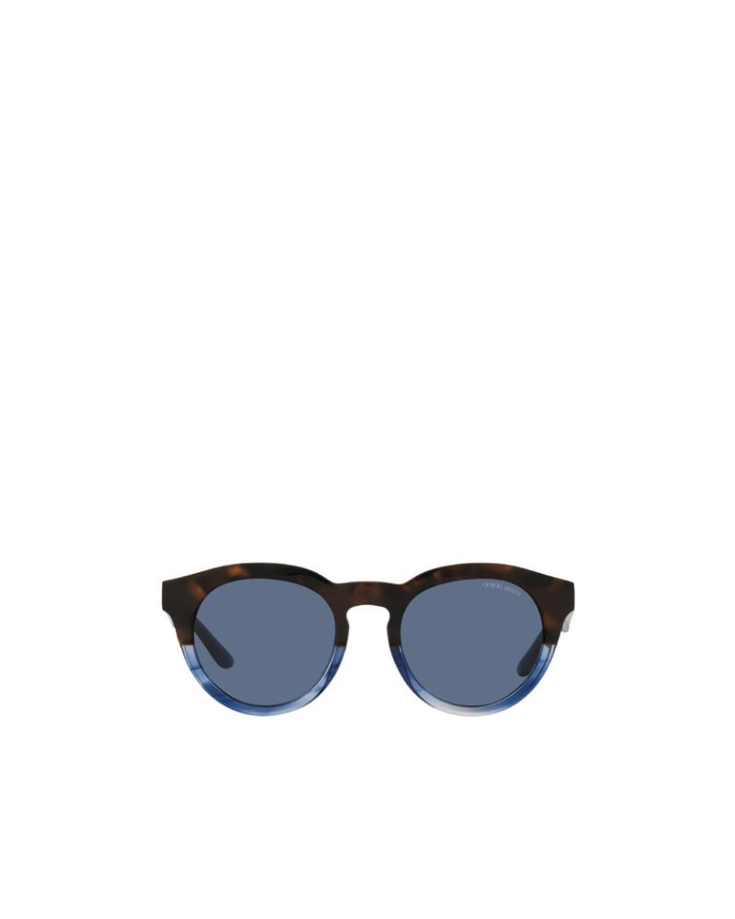 Giorgio Armani Blue Logo Sunglasses for men