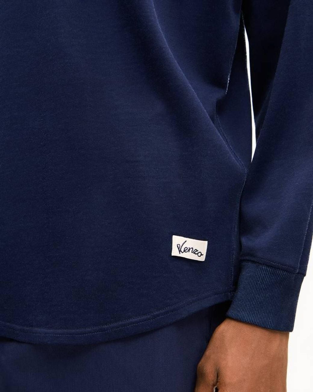 KENZO Blue Varsity' Top for men