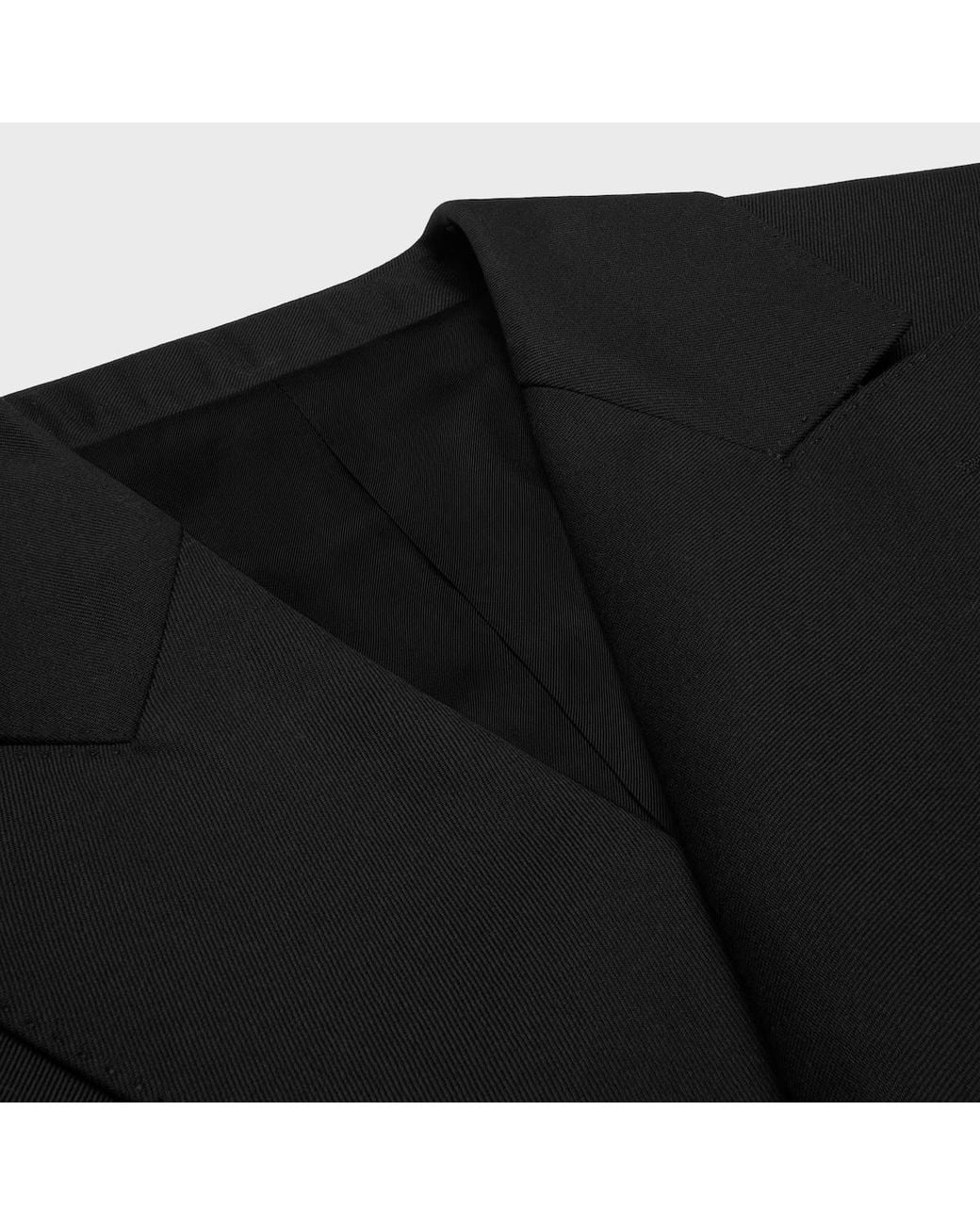 Céline Black Colonne Blazer