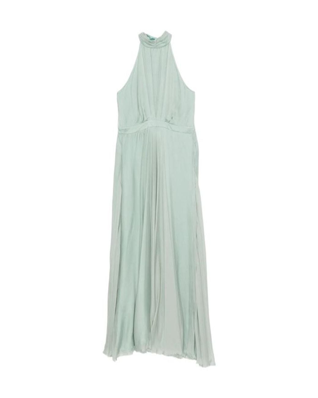 Raquel Diniz Green Sleeveless Dress