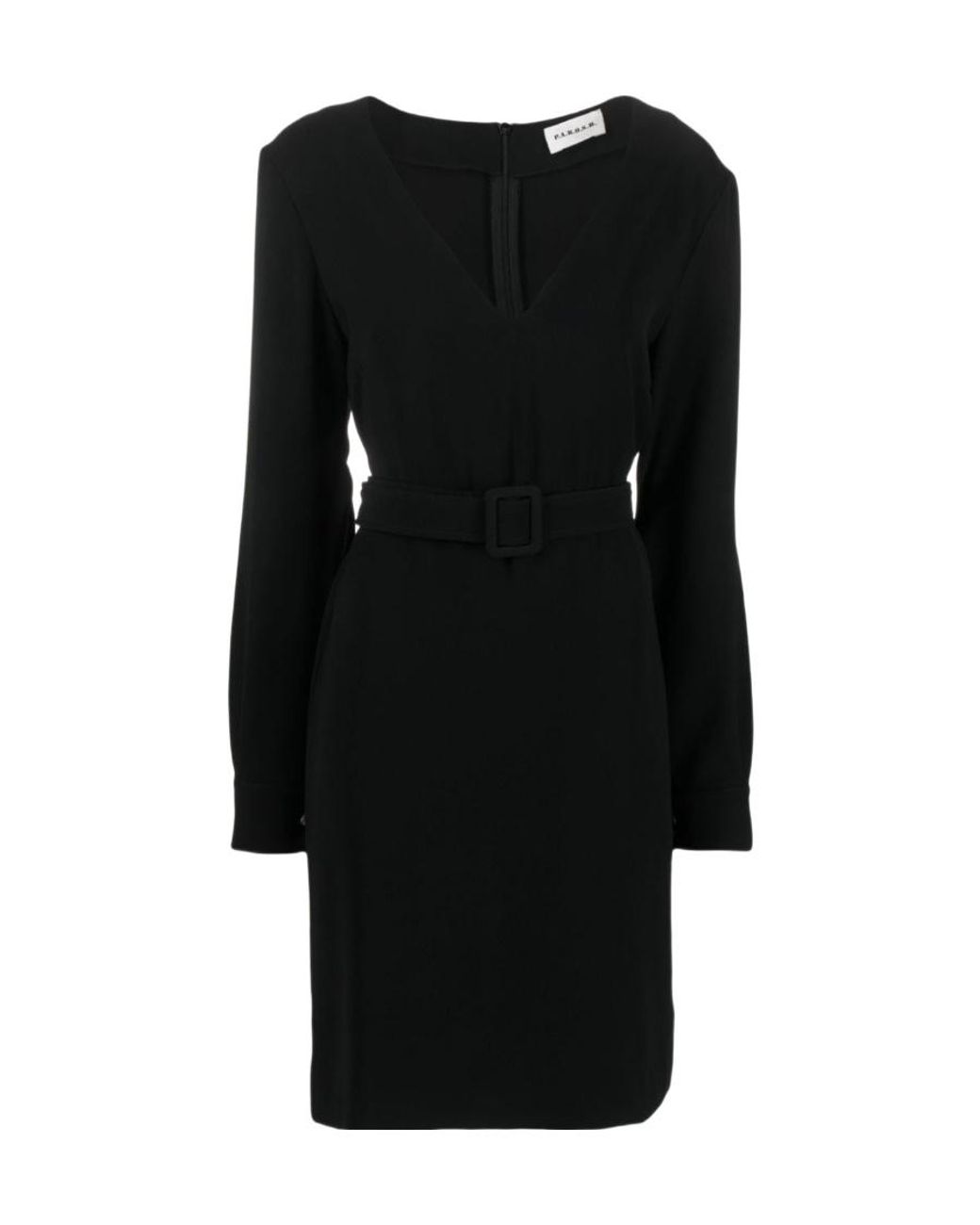 P.A.R.O.S.H. Black Short Dresses