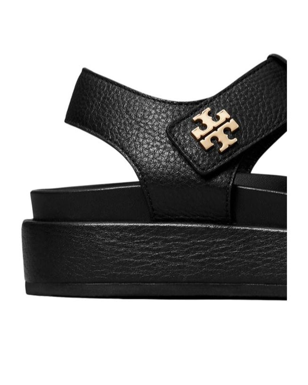 Tory Burch Black Kira Sport Fisherman Sandals